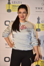 Tisca Chopra at Grazia Young awards red carpet in Mumbai on 13th April 2014